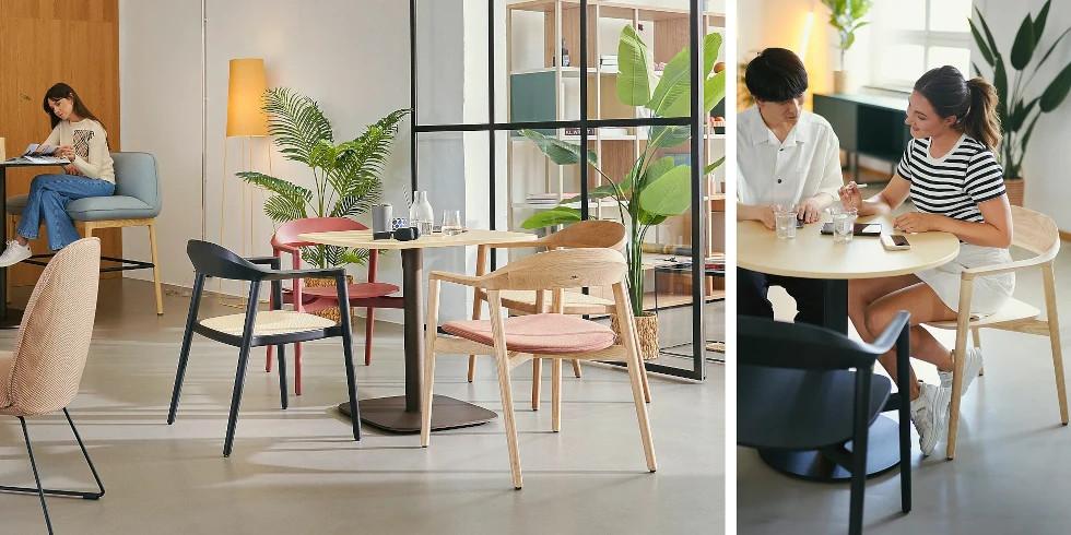 Se:café wooden chair